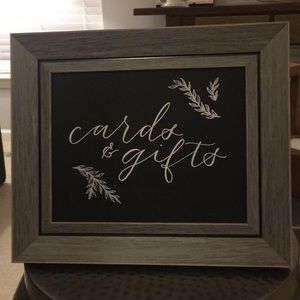 Cards & Gift Sign